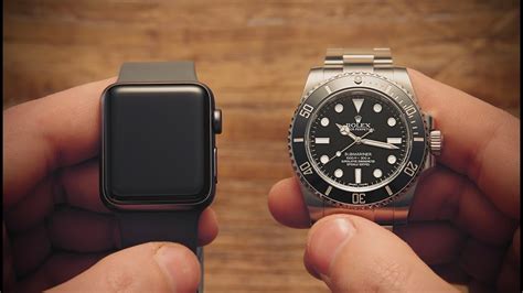 apple watch vs rolex submariner|who wears rolex watch.